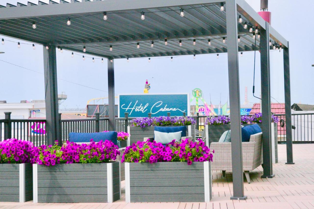 Hotel Cabana Oceanfront/Boardwalk North Wildwood Eksteriør bilde