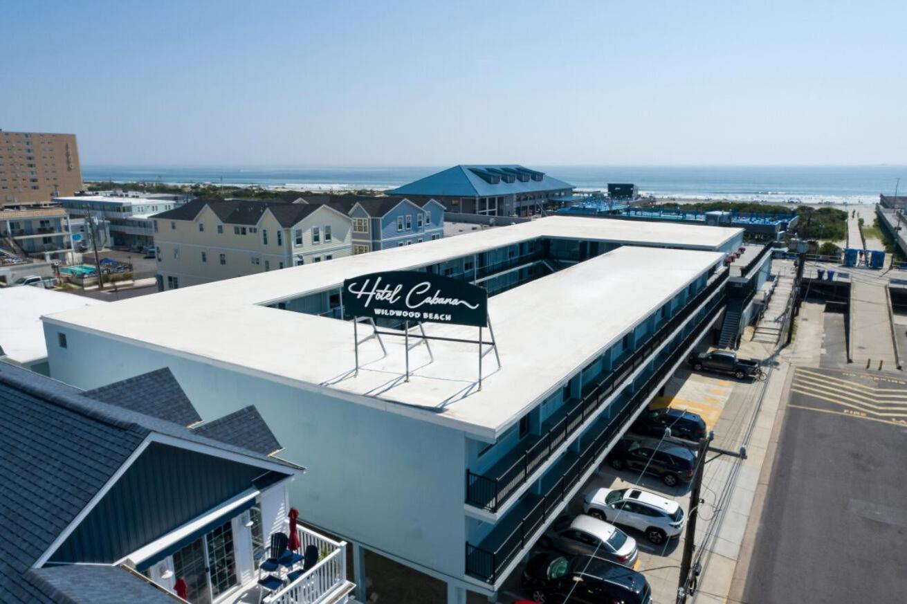 Hotel Cabana Oceanfront/Boardwalk North Wildwood Eksteriør bilde
