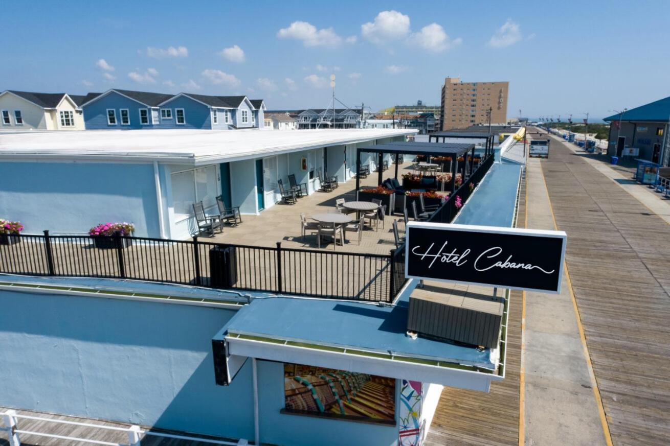 Hotel Cabana Oceanfront/Boardwalk North Wildwood Eksteriør bilde