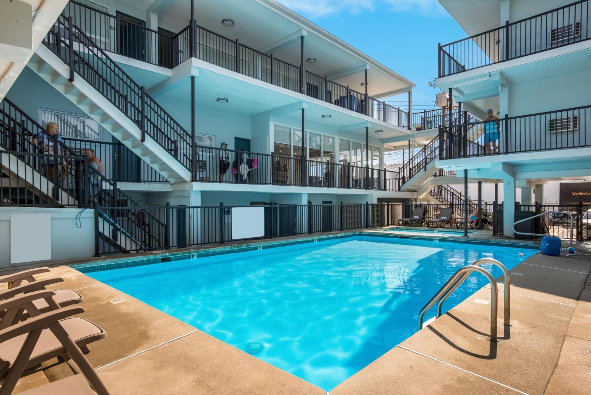 Hotel Cabana Oceanfront/Boardwalk North Wildwood Eksteriør bilde